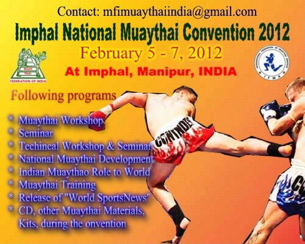 Imphal National Muaythai Convention 2012