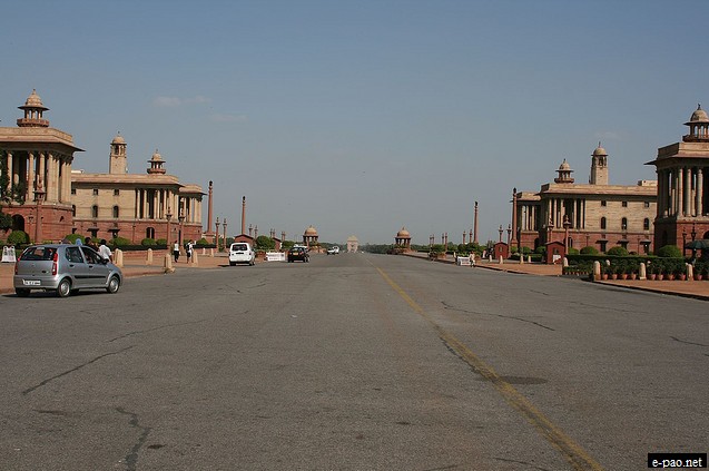 Delhi's Central Secretariat, North and South block- it is home to some of the most important ministries of the Cabinet of India