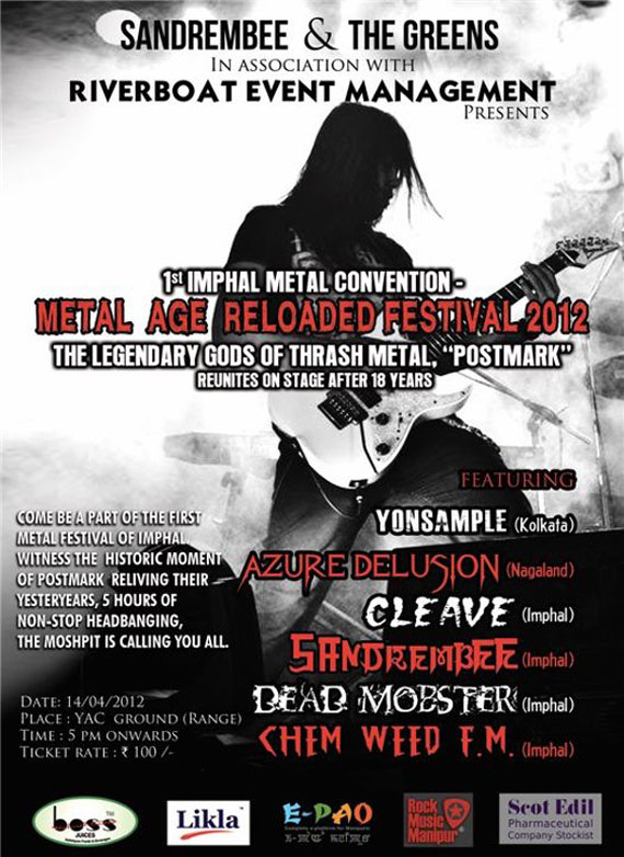The 1st IMPHAL  METAL CONVENTION - METAL AGE RELOADED - 2012