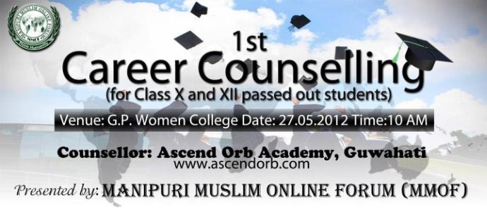 Free career counselling for Class X and XII at G.P. Women's College, Imphal