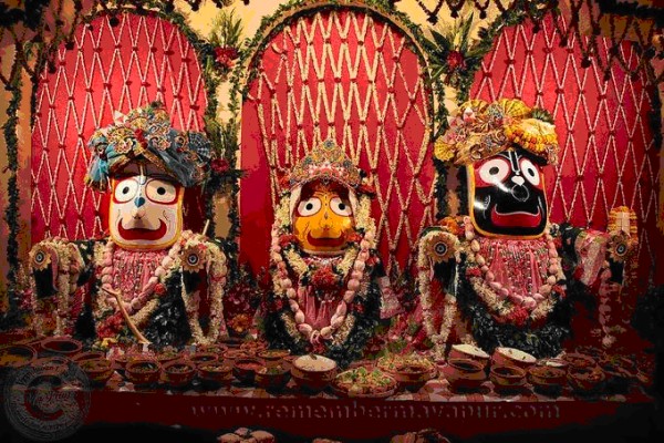 Lord Jagannath, Lord Baladeva and Subhadra