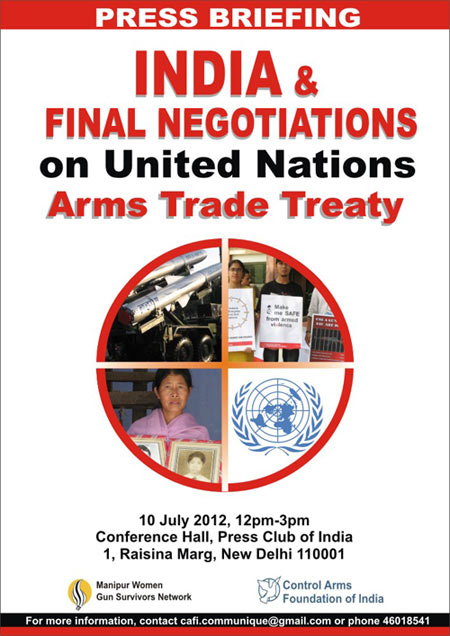 India and the Final Negotiations on United Nations Arms Trade Treaty :: Press Briefing