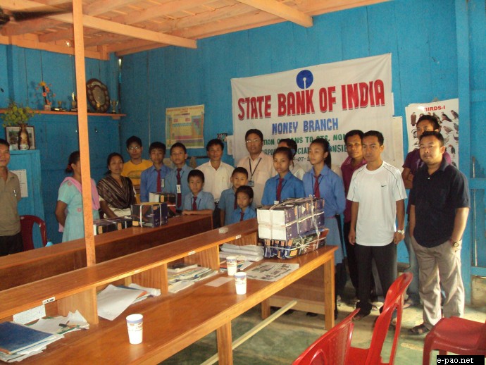 Donation of ceiling fans to Children Training School, Noney Part-III, Tamenglong District, Manipur