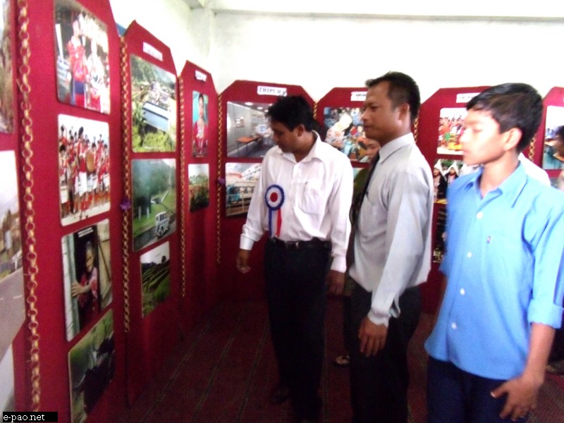 Photo Exhibition at Lilong Higher Secondary Madrassa on 18 September 2012