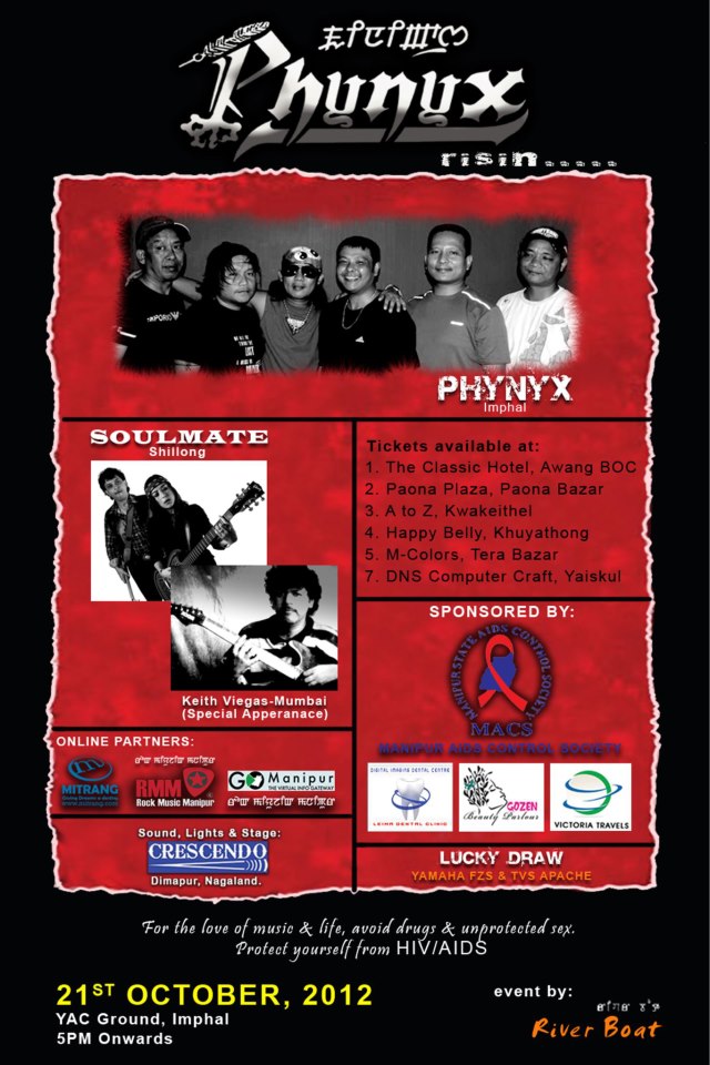 Phynyx concert poster
