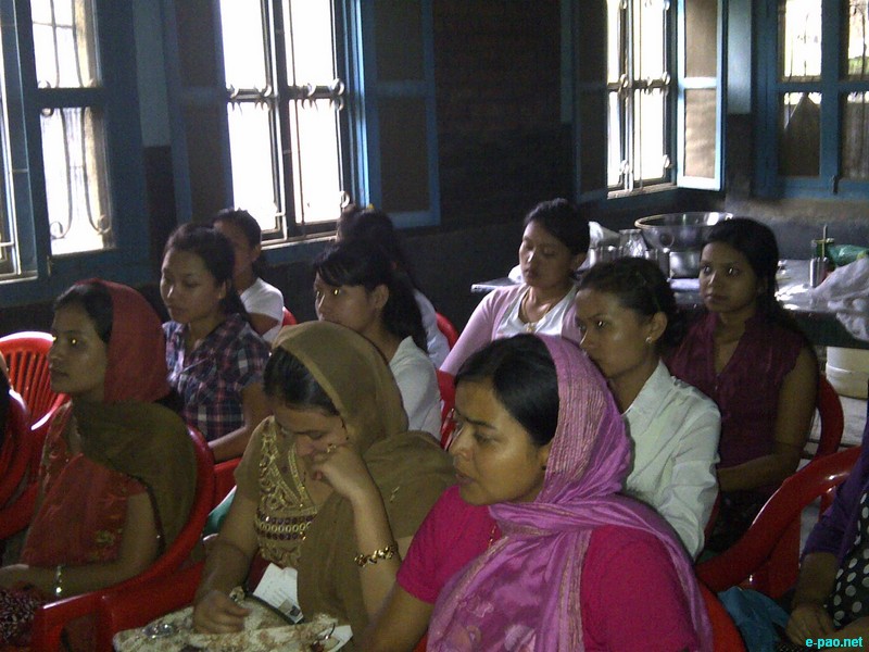 Training on 'fruit and vegetable processing and bakery'  at Imphal
