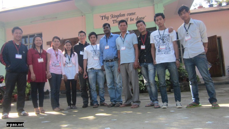 Participants of On-going Church Sports Leadership Training 15-25 Nov 2012 @ Sports Resource Center, Dimapur