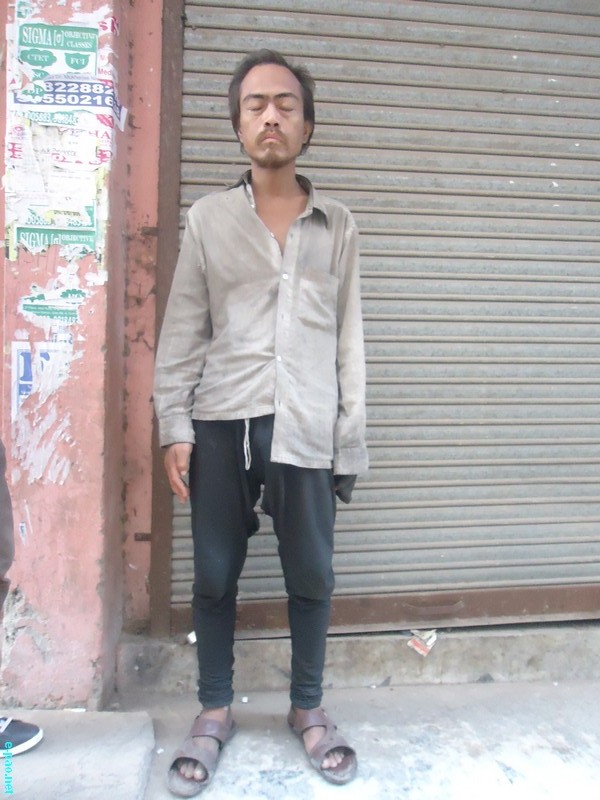 Mentally unstable man found roaming in Delhi
