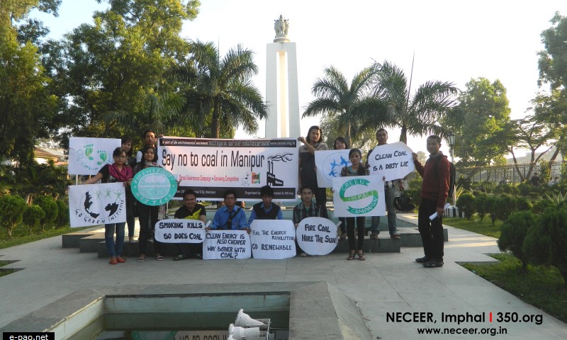 Say No to Coal in Manipur at Imphal on 10  Nov 2012