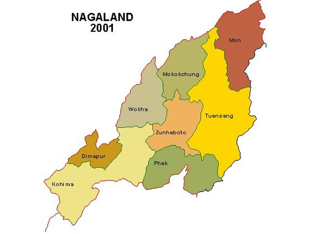 Nagaland Map