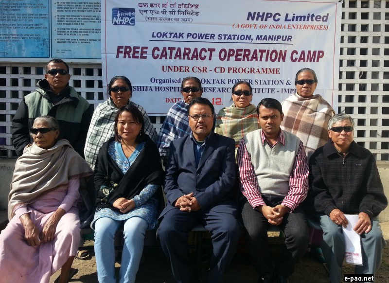Free Medical Camp  at Shija Hospital by Loktak Power Station