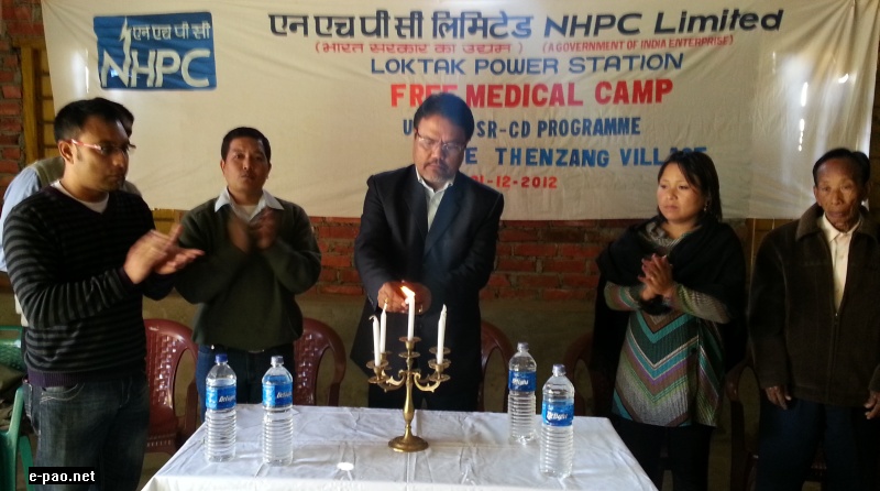 Free Medical Camp  at Thenjang Village