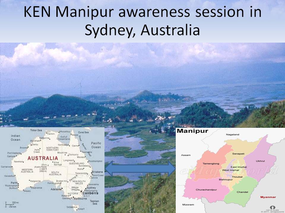 KEN Manipur awareness session in Sydney, Australia