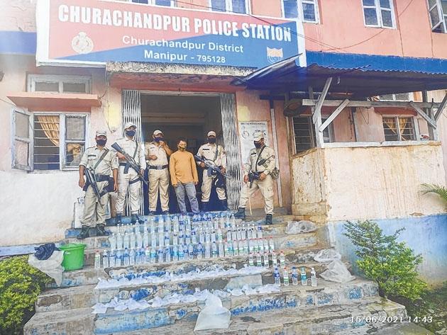 CCpur Police seize liquor