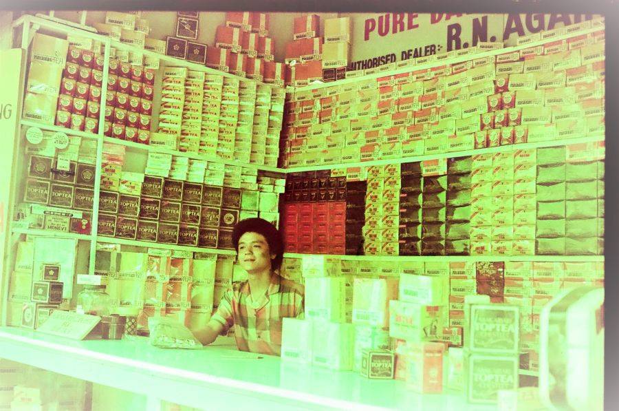  9. Darjeeling tea shop 1984 