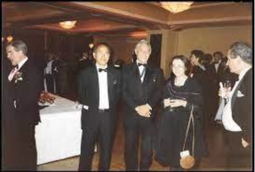  BMA Annual Conference in Bournemouth 1989. Author (2nd from left) as BMA President of Bradford City. With BMA Chairman Dr John Marks & wife. 