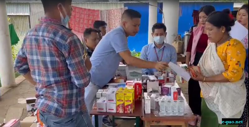  Medical Aid organized at Relief Camps at Chalou 