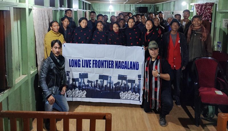  (Haiguing Kuame and Dr. Aniruddha Babar with Tikhir people and Tikhir Tribal Leaders at Anatongre Village, Kiphire District, Nagaland during their epic Frontier Nagaland Motorcycle Expedition which they fondly call -A GRAND VOYAGE OF AWAKENING 