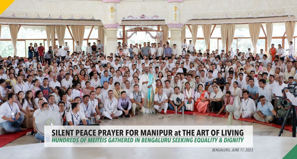  Silent Peace Prayer at Bengaluru 