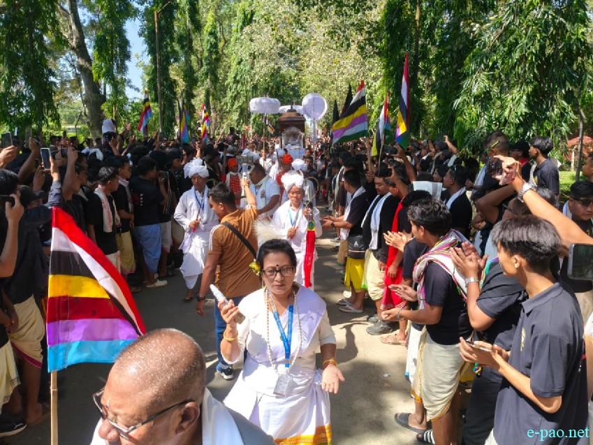 Mera Chaorel Houba : Sanamahi Laining Khongchat at Haying Khongbal to Kangla :: 11 October 2026