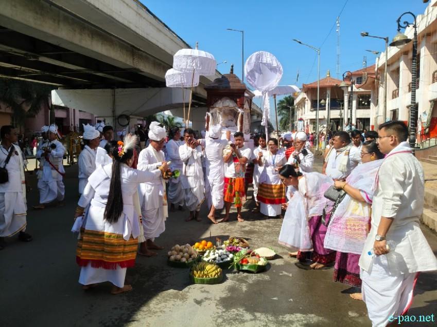 Mera Chaorel Houba : Sanamahi Laining Khongchat at Haying Khongbal to Kangla :: 11 October 2026