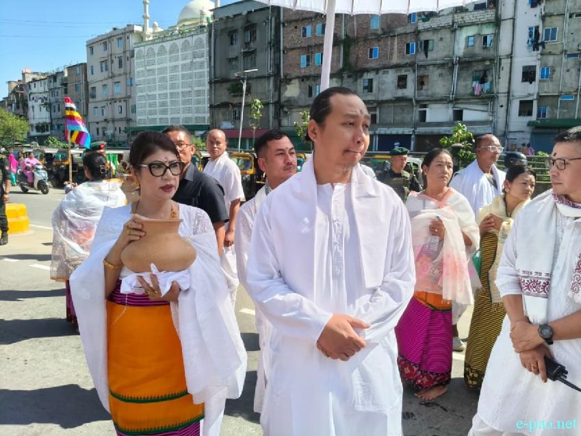 Mera Chaorel Houba : Sanamahi Laining Khongchat at Haying Khongbal to Kangla :: 11 October 2026