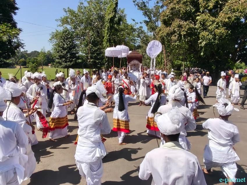 Mera Chaorel Houba : Sanamahi Laining Khongchat at Haying Khongbal to Kangla :: 11 October 2026