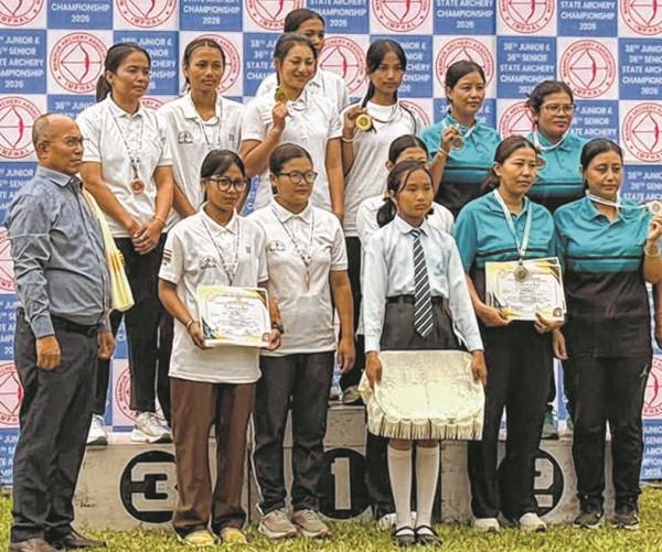 36th Senior State Archery C'ship : Takhellambam Sen shines in Recurve events