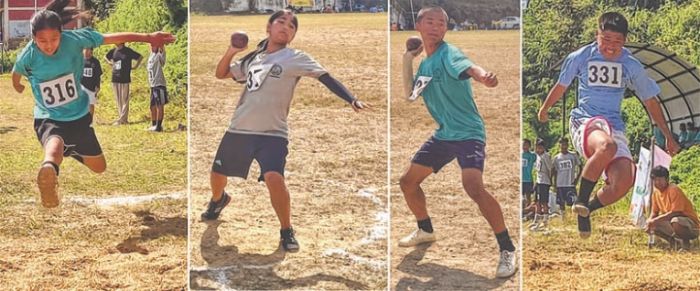 1st Kangpokpi District Level SPANDAN Athletics Championship underway