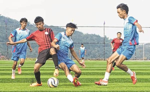DC Chandel Trophy 1st Division Football League begins