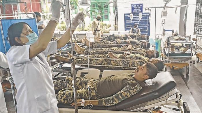 Food poisoning sends BSF men to RIMS !