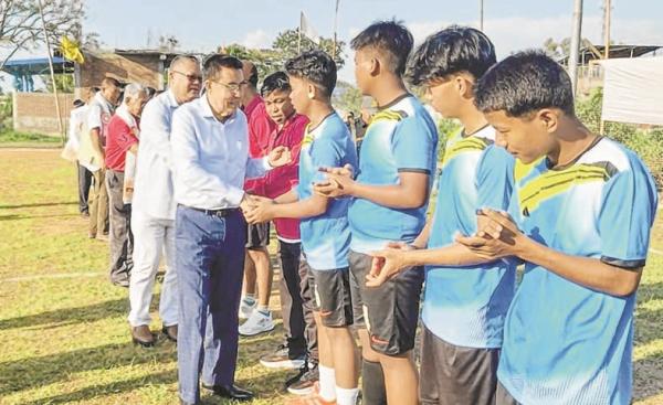 38th State Level Junior and Veteran Men's Handball Tournament underway