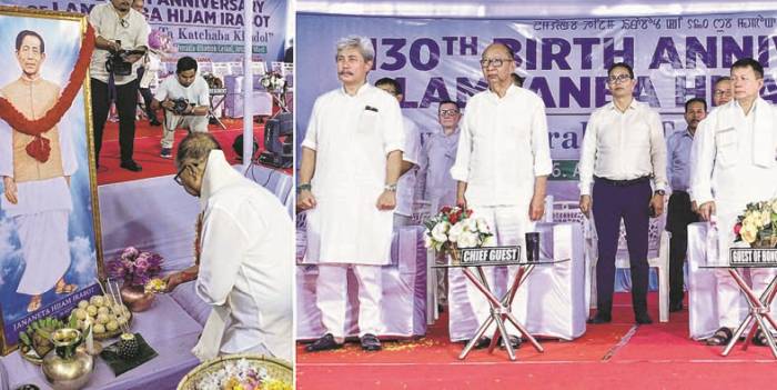 CM leads in offering tributes to Lamyanba Irawat