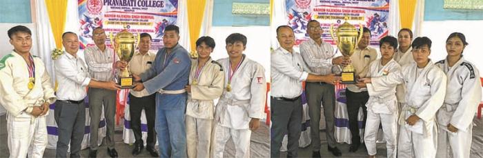 Pravabati College crowned overall champions in MU Inter-College Judo Tournaments
