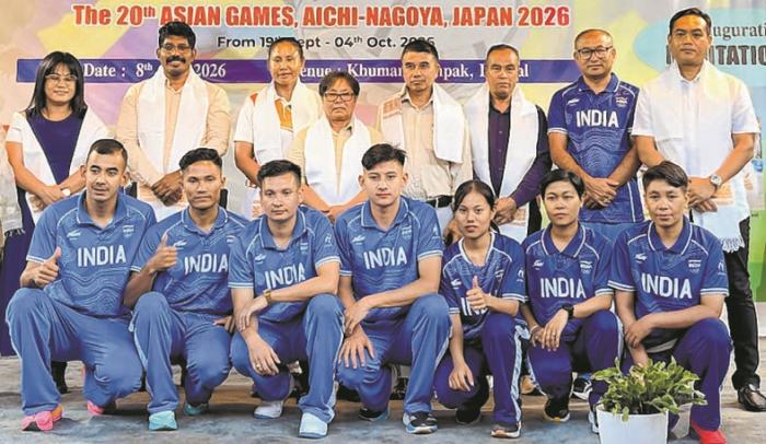 SAI STC felicitates Sepaktakraw players