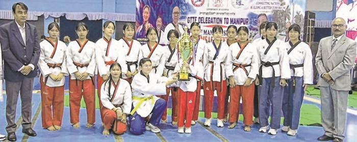 UTA crowned overall team champions of 1st Manipur State Poomsae Taekwondo Championship