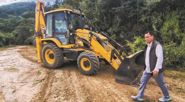 Pathetic state of alternate Imphal-Ukhrul route