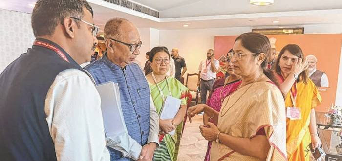 CM presents initiatives at summit on Women and Child Development