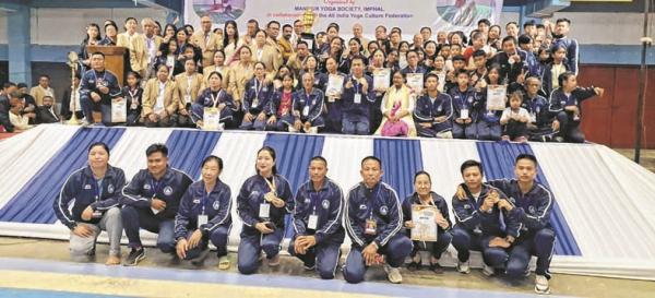 Manipur emerge team champions at 38th National Yogasana Championship; win 52 medals