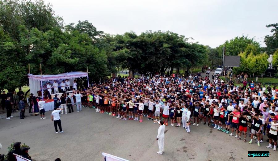 NSS Runathon for Peace 2026 was successfully organised at Manipur University :: 10th October 2026